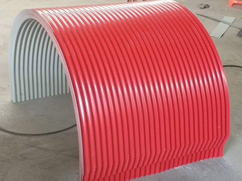  皮帶機輸送機防雨罩?的安裝方法與結構